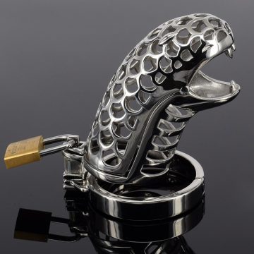 New Chastity Cage Stainless Steel Chastity Devices for BDSM Handmade HT Metal Version Non-Welded Cock Cage for Men